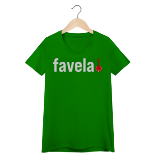 Nome do produto Baby Look Favela