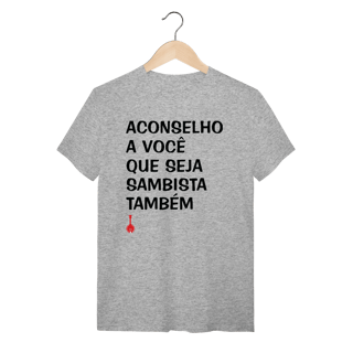 Nome do produto Camiseta Seja Sambista Também