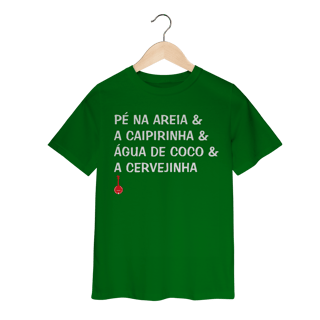 Nome do produto Camiseta Infantil Pé na Areia