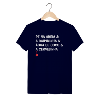 Nome do produto Camiseta Pé na Areia