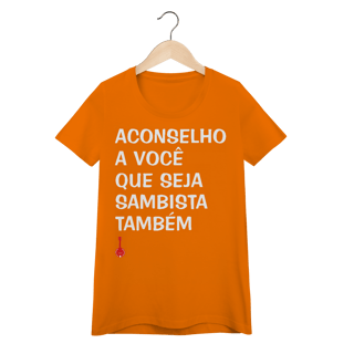 Nome do produto Baby Look Seja Sambista Também