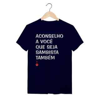 Nome do produto Camiseta Seja Sambista Também
