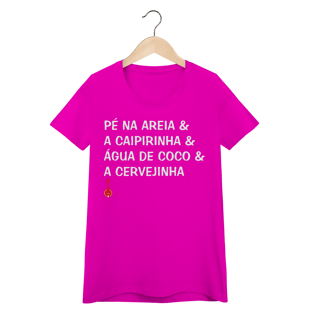 Nome do produto Baby Look Pé na Areia