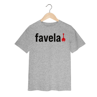 Nome do produto Camiseta Infantil Favela