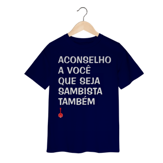 Nome do produto Camiseta Infantil Seja Sambista Também