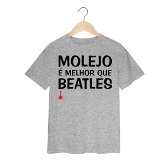 Nome do produto Camiseta Infantil Molejo é Melhor que Beatles