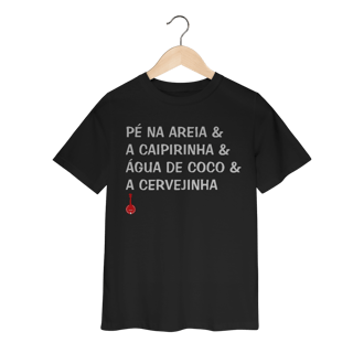 Nome do produto Camiseta Infantil Pé na Areia