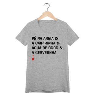 Nome do produto Baby Look Pé na Areia