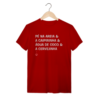 Nome do produto Camiseta Pé na Areia