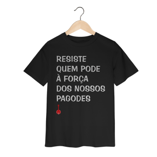 Nome do produto Camiseta Infantil Resiste Quem Pode