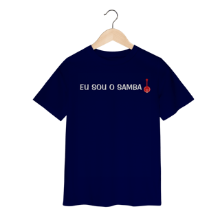 Nome do produto Camiseta Infantil Eu Sou o Samba