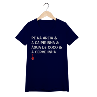 Nome do produto Baby Look Pé na Areia