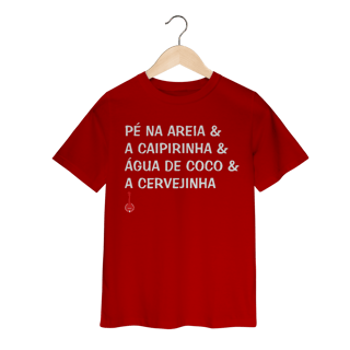 Nome do produto Camiseta Infantil Pé na Areia
