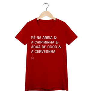 Nome do produto Baby Look Pé na Areia