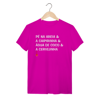 Nome do produto Camiseta Pé na Areia