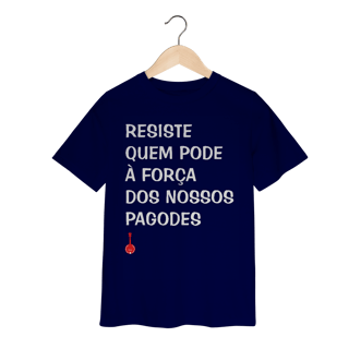 Nome do produto Camiseta Infantil Resiste Quem Pode