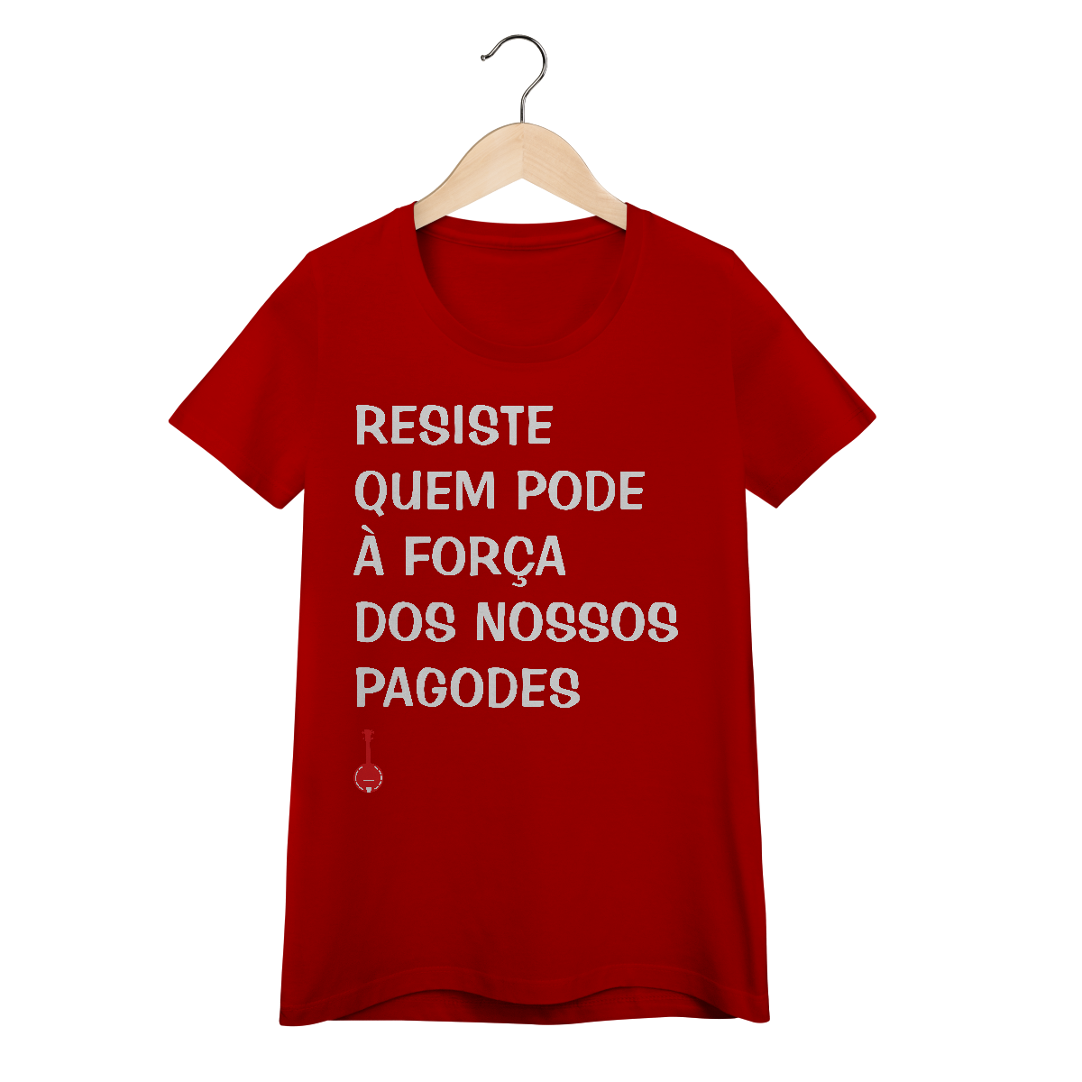 Nome do produto: Baby Look Resiste Quem Pode