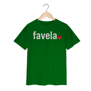 Nome do produto Camiseta Infantil Favela