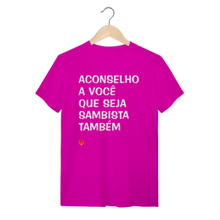 Nome do produto Camiseta Seja Sambista Também