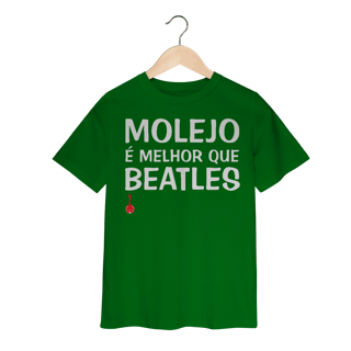 Nome do produto Camiseta Infantil Molejo é Melhor que Beatles