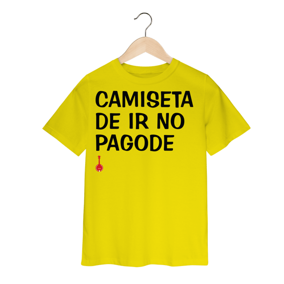 Camiseta Infantil - Camiseta de ir no Pagode