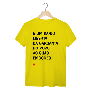 Nome do produto Camiseta Um Banjo Liberta