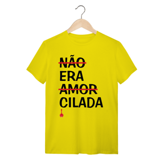 Nome do produto Camiseta Não Era Amor, Era Cilada
