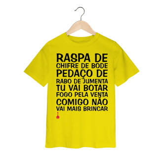 Nome do produto Camiseta Infantil Raspa de Chifre de Bode