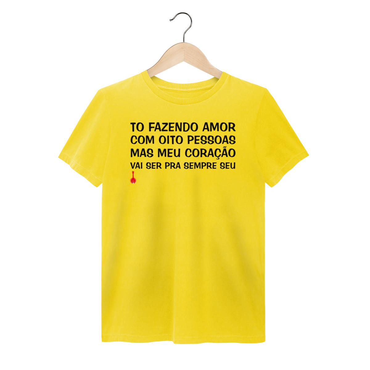 Camiseta To Fazendo Amor com Oito Pessoas - Estonada