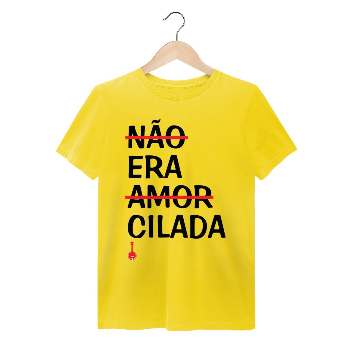 Camiseta Não Era Amor, Era Cilada - Estonada
