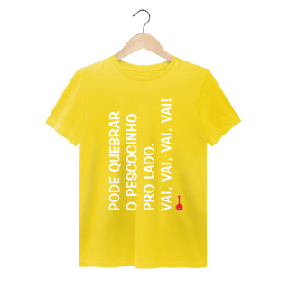 Nome do produto Camiseta Pode Quebrar o Pescocinho pro Lado - Estonada