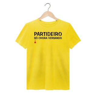 Nome do produto Camiseta Partideiro Só Chora Versando - Estonada