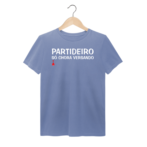 Camiseta Partideiro Só Chora Versando - Estonada