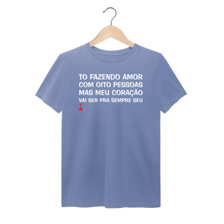 Nome do produto Camiseta To Fazendo Amor com Oito Pessoas - Estonada