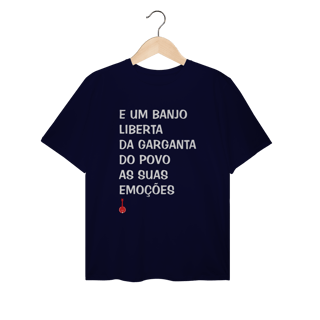 Nome do produto Camiseta Plus Size Um Banjo Liberta