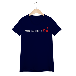 Nome do produto Camiseta Feminina Baby Look Meu Pagode é 90