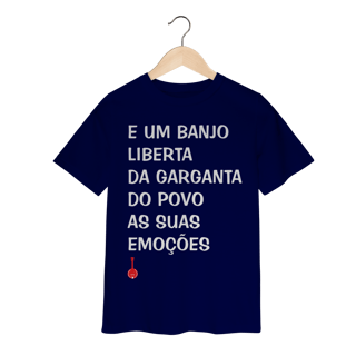 Nome do produto Camiseta Infantil Um Banjo Liberta