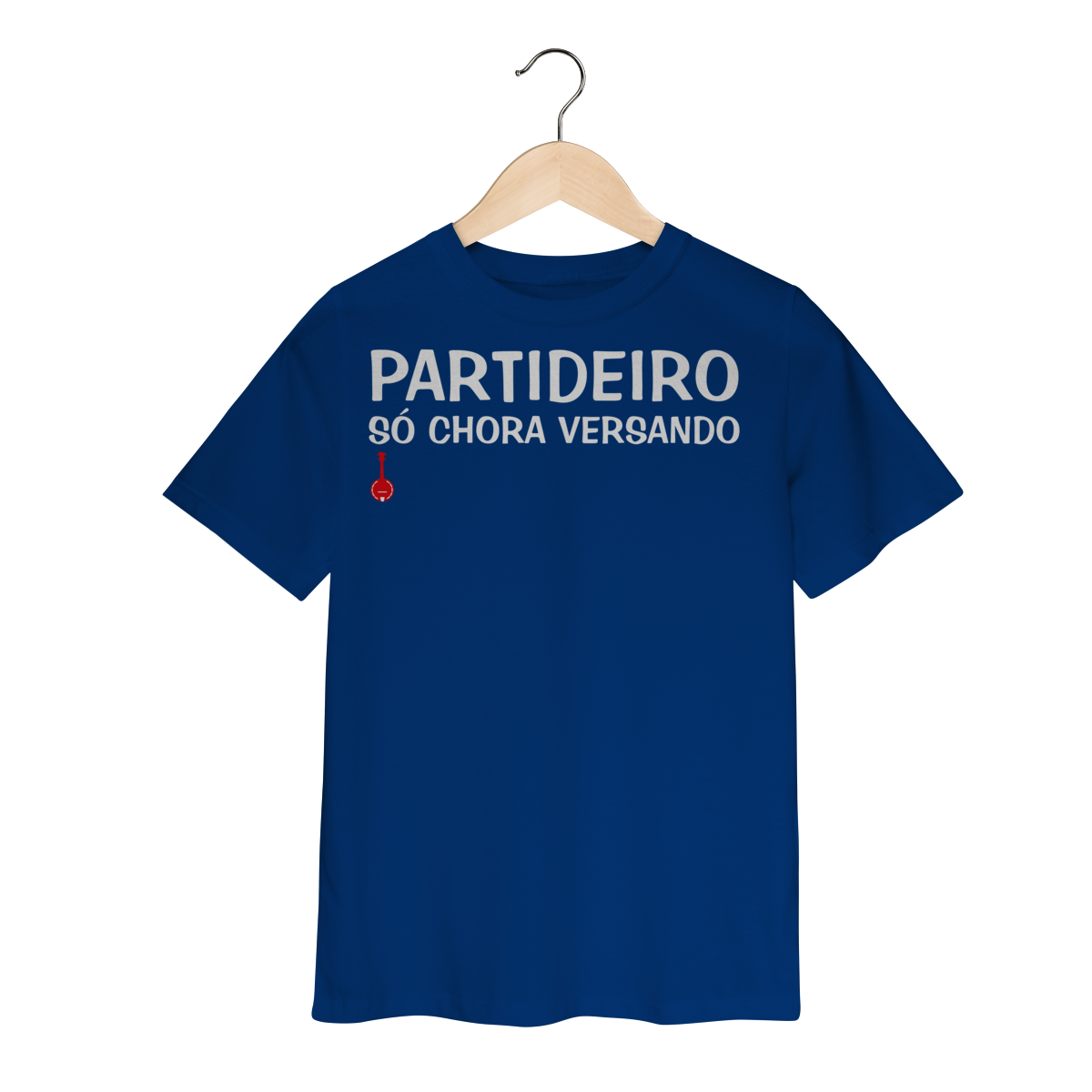 Camiseta Infantil Partideiro Só Chora Versando