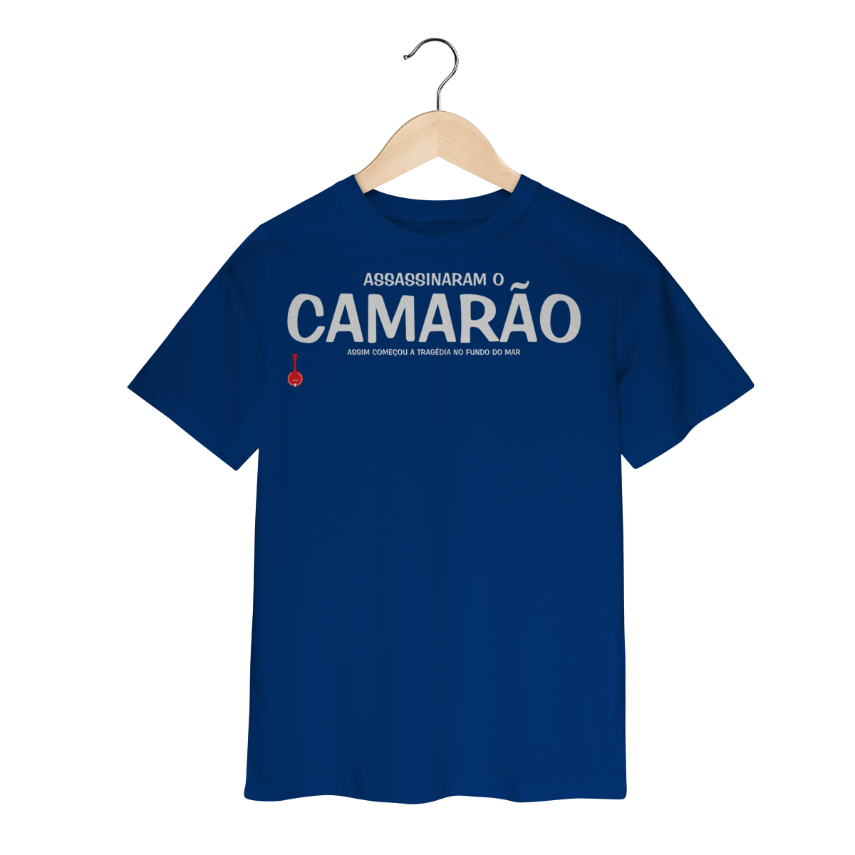Camiseta Infantil Assassinaram o Camarão