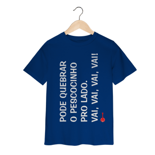 Nome do produto Camiseta Infantil Pode Quebrar o Pescocinho pro Lado