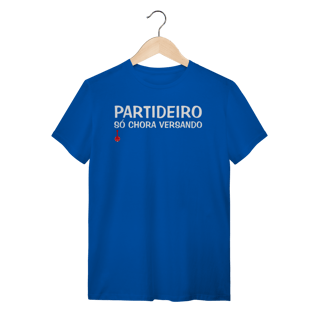 Nome do produto Camiseta Partideiro Só Chora Versando