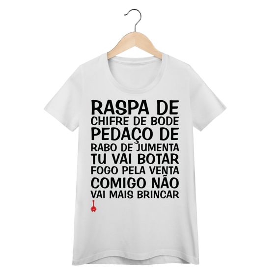 Baby Look Raspa de Chifre de Bode