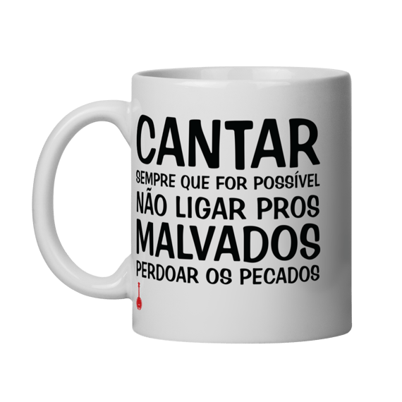 Caneca Cantar Sempre Que For Possível