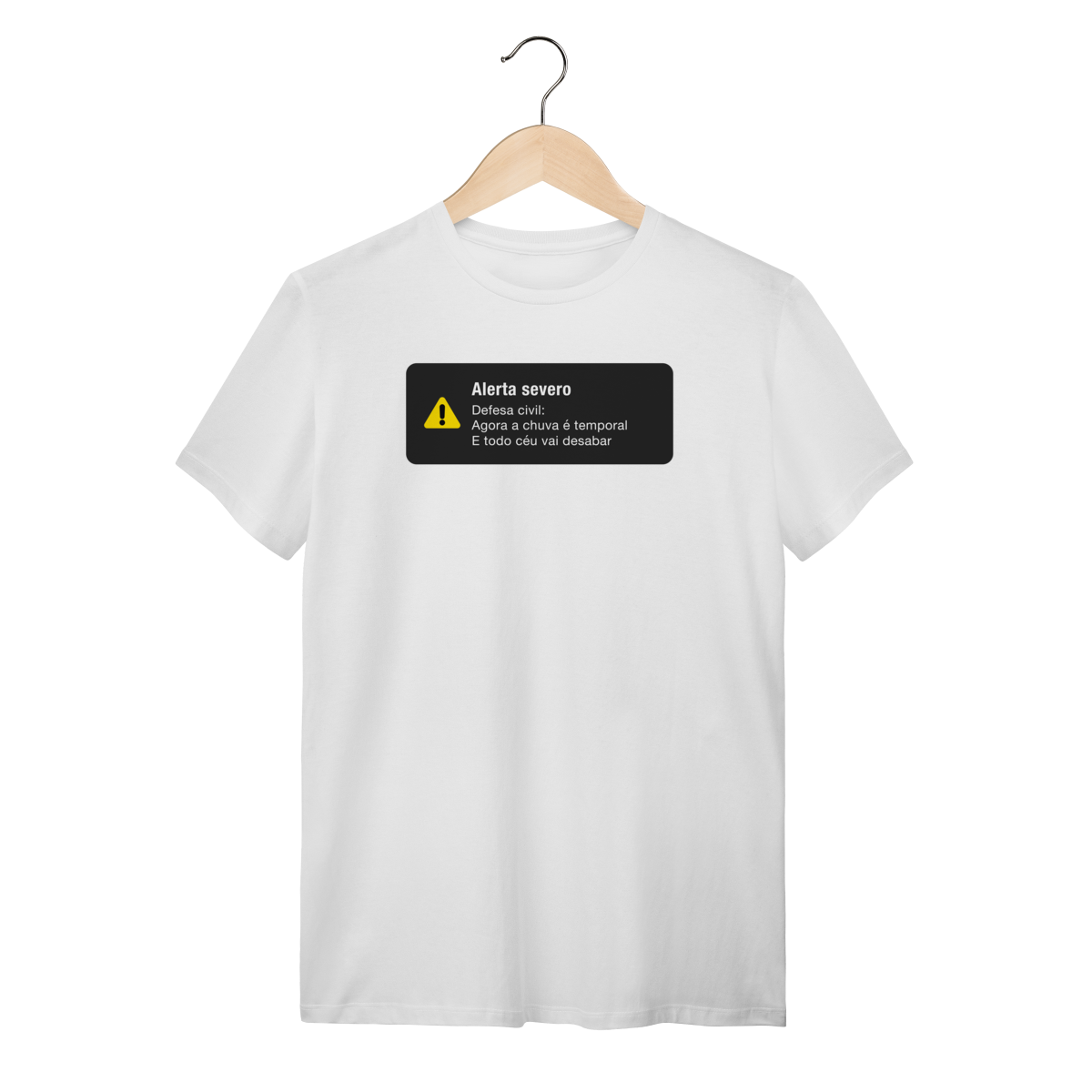 Nome do produto: Camiseta Defesa Civil - Temporal
