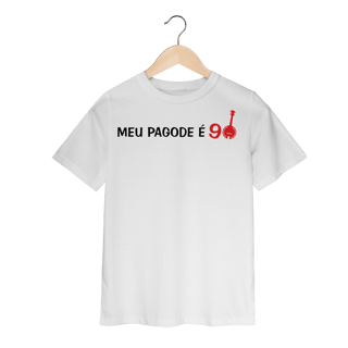 Nome do produto Camiseta Infantil Meu Pagode é 90