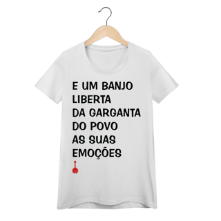 Nome do produto Baby Look Um Banjo Liberta