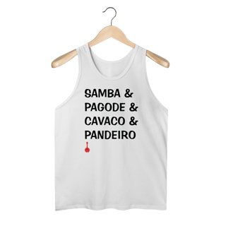 Nome do produto Regata Samba e Pagode e Cavaco e Pandeiro