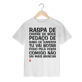 Nome do produto Camiseta Infantil Raspa de Chifre de Bode
