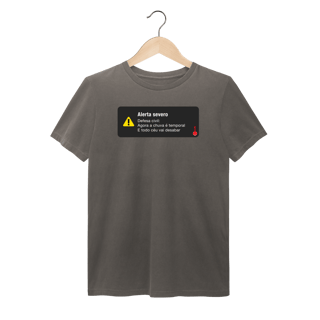 Camiseta Defesa Civil - Temporal - Estonada