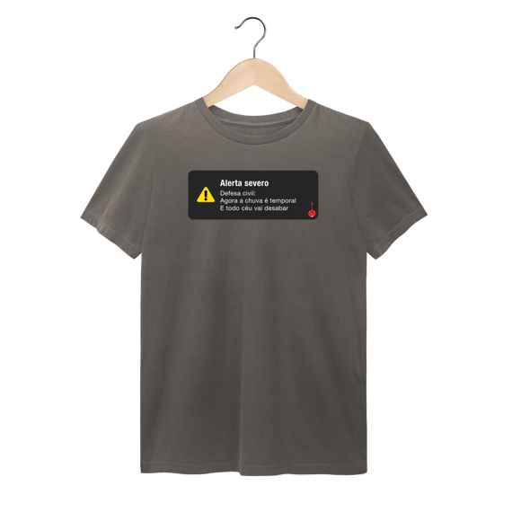 Camiseta Defesa Civil - Temporal - Estonada